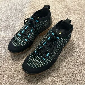 Nike Air VaporMax 2021 Flyknit Pollen Chlorine Blue Sneakers Size 9.5